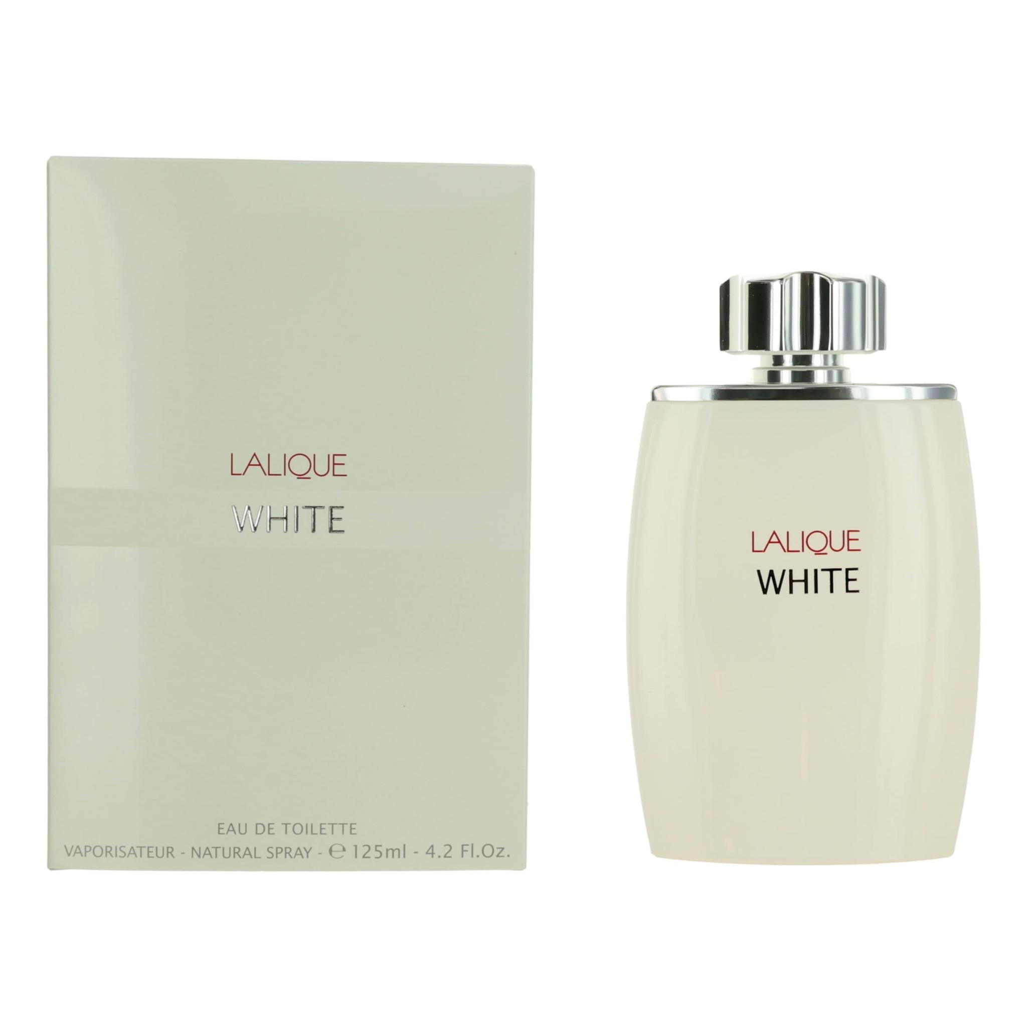 Photo of Lalique White by Lalique, 4.2 oz EDT Spray for Men