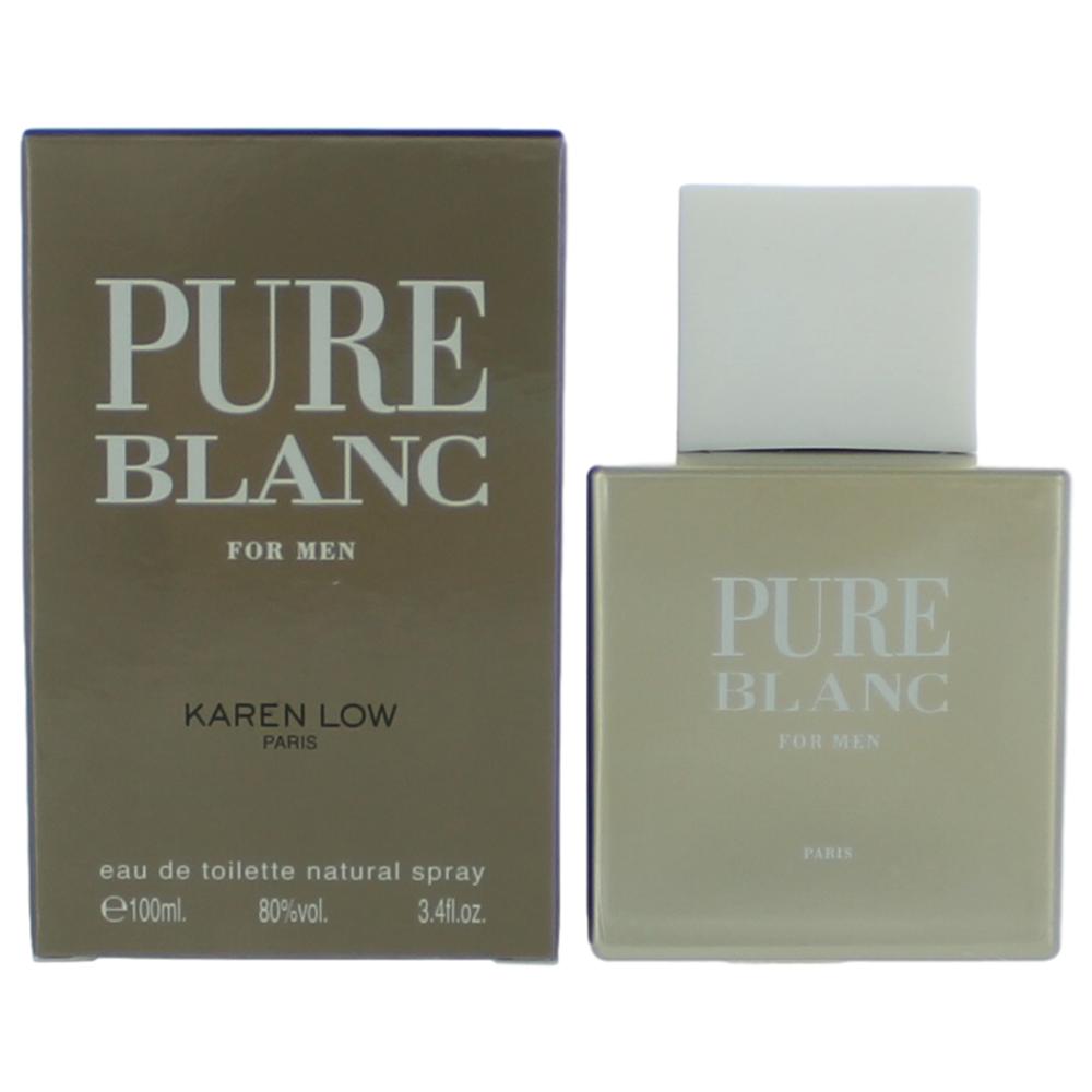 Photo of Pure Blanc by Karen Low, 3.4 oz EDT Spray for Men