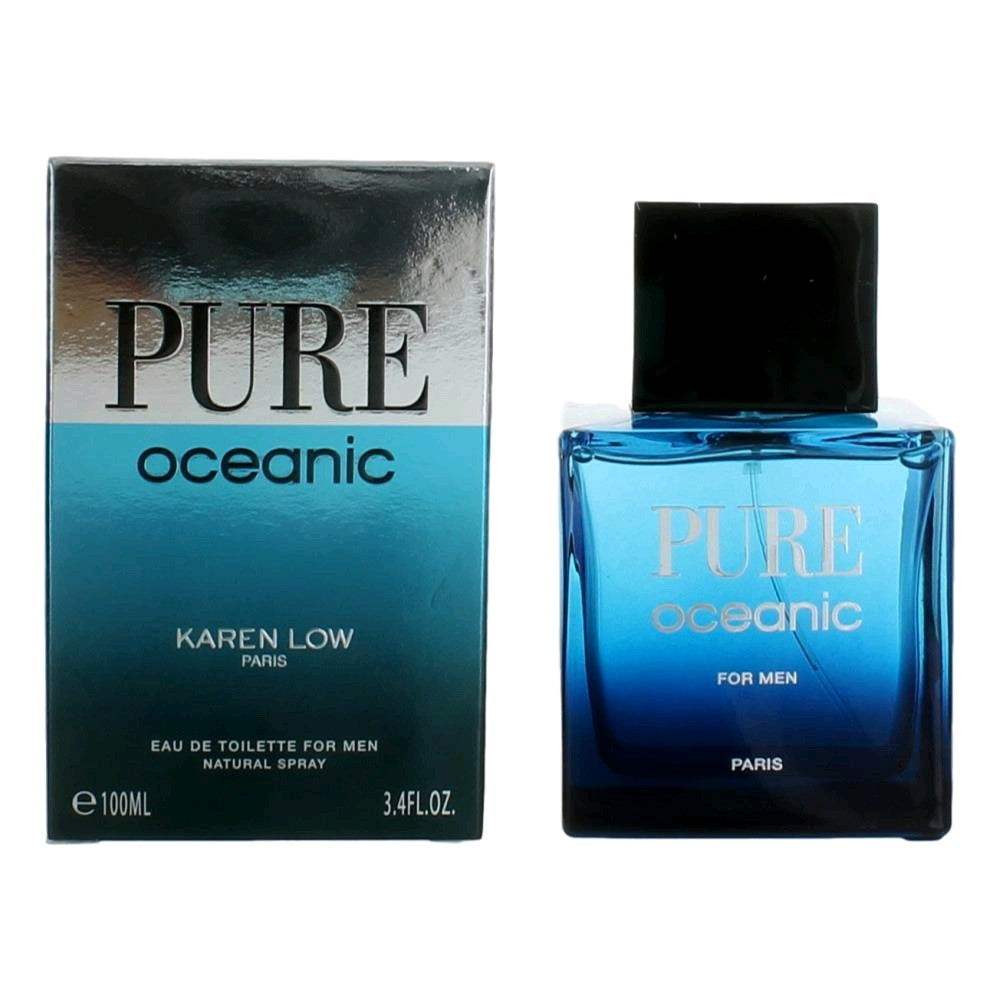 Photo of Pure Oceanic by Karen Low, 3.4 oz EDT Spray for Men