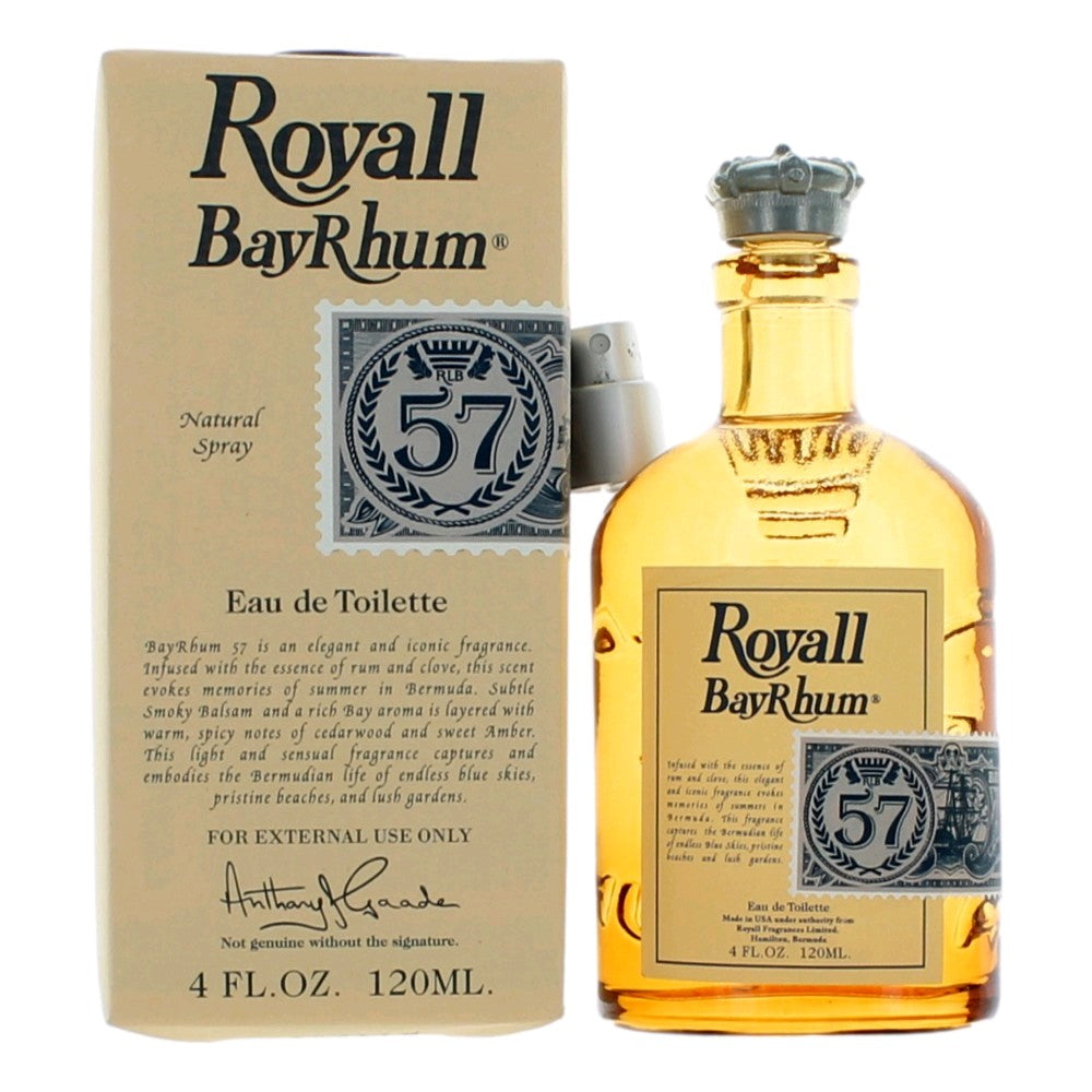 Photo of Royall BayRhum 57 by Royall Fragrances, 4 oz EDT Spray for Men