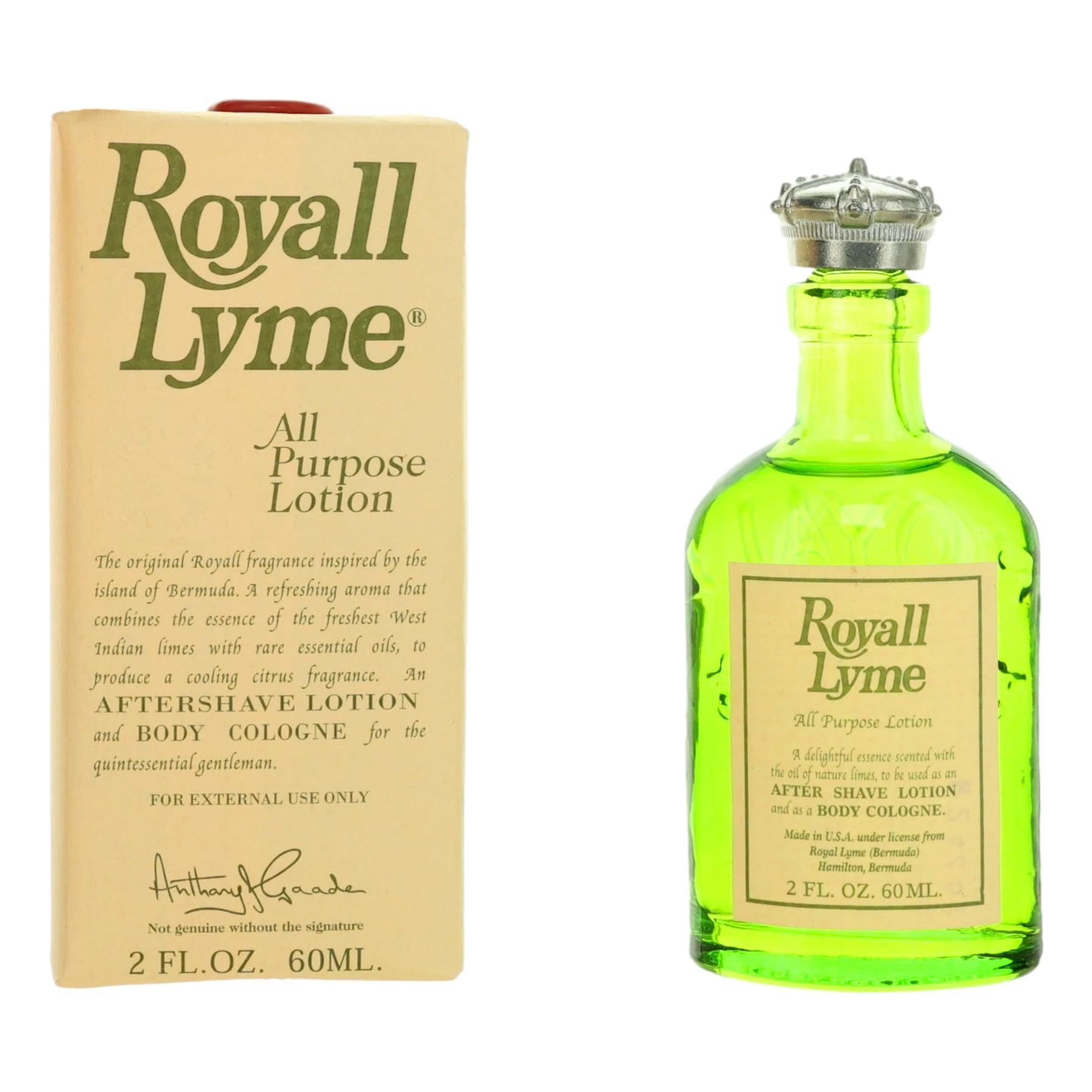 Photo of Royall Lyme by Royall Fragrances, 2 oz All Purpose Lotion for Men