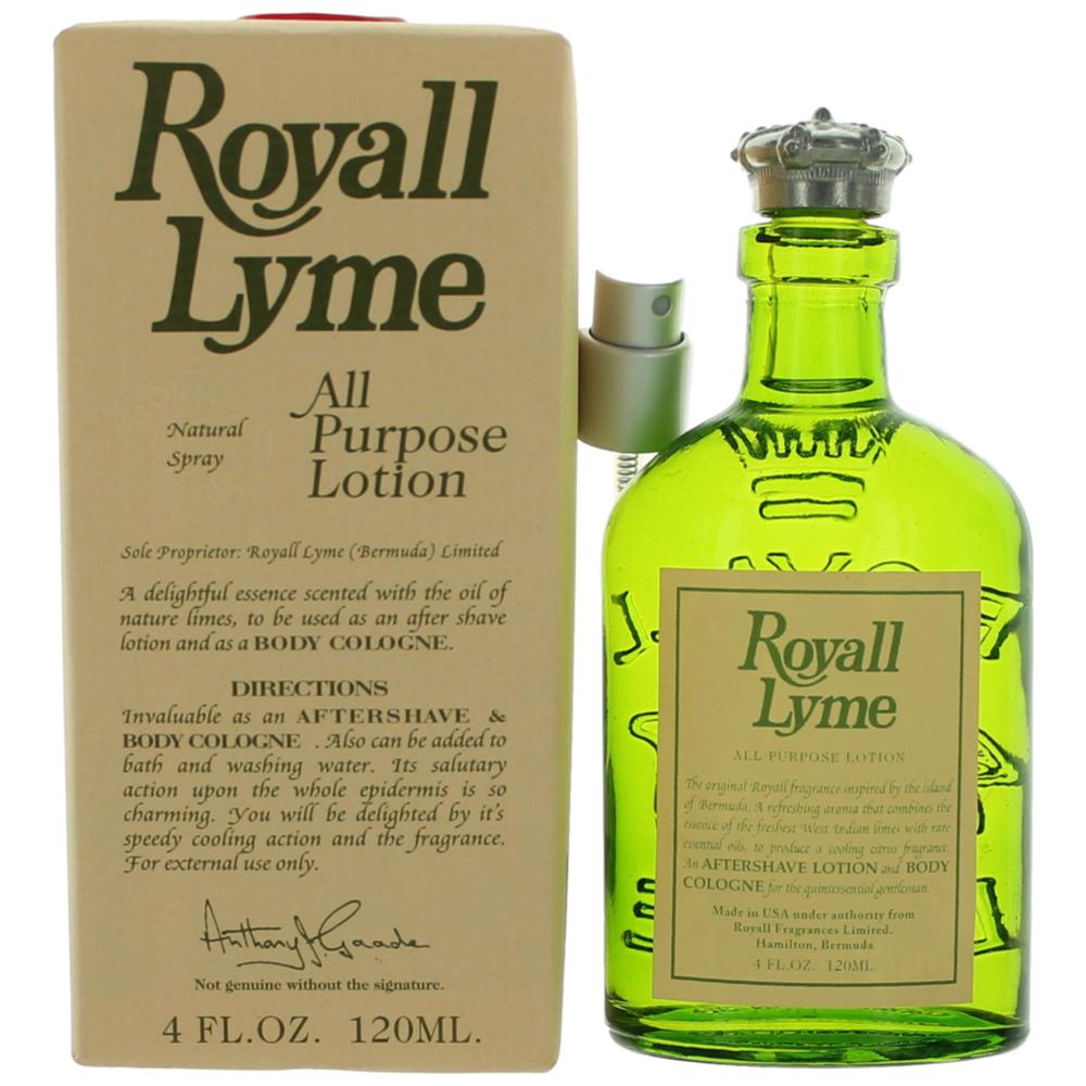 Photo of Royall Lyme by Royall Fragrances, 4 oz All Purpose Lotion Spray men