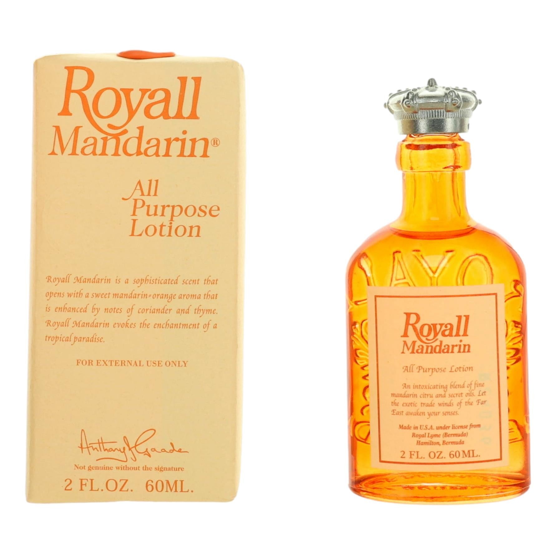 Photo of Royall Mandarin by Royall Fragrances, 2 oz All Purpose Lotion for Men