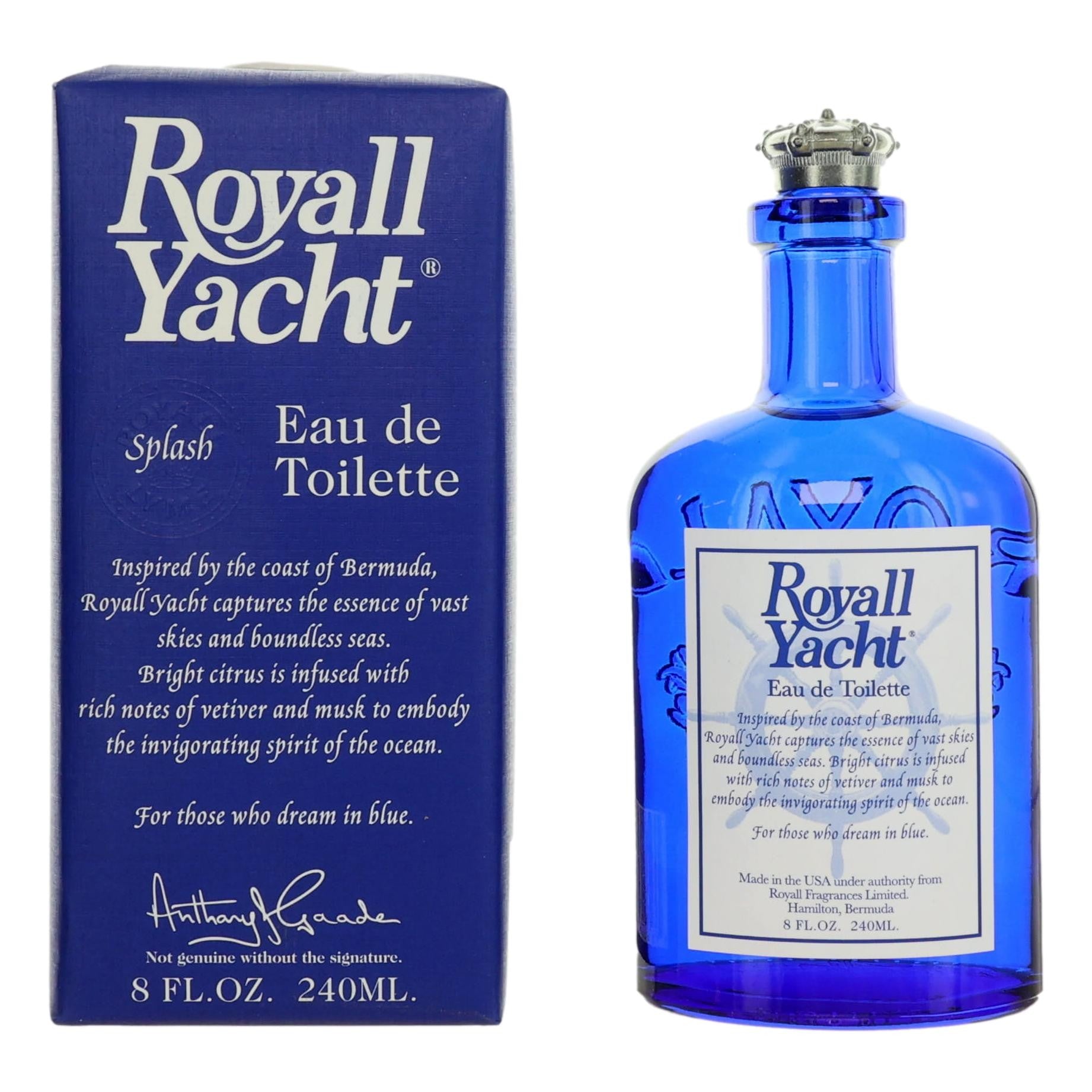 Photo of Royall Yacht by Royall Fragrances, 8 oz EDT Splash for Men