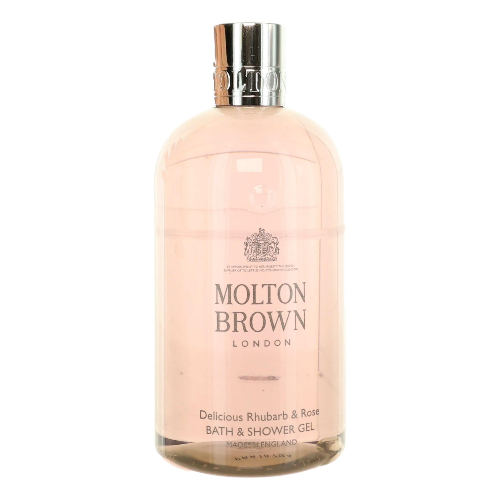 Photo of Delicious Rhubarb & Rose by Molton Brown, 10oz Bath & Shower Gel for Unisex