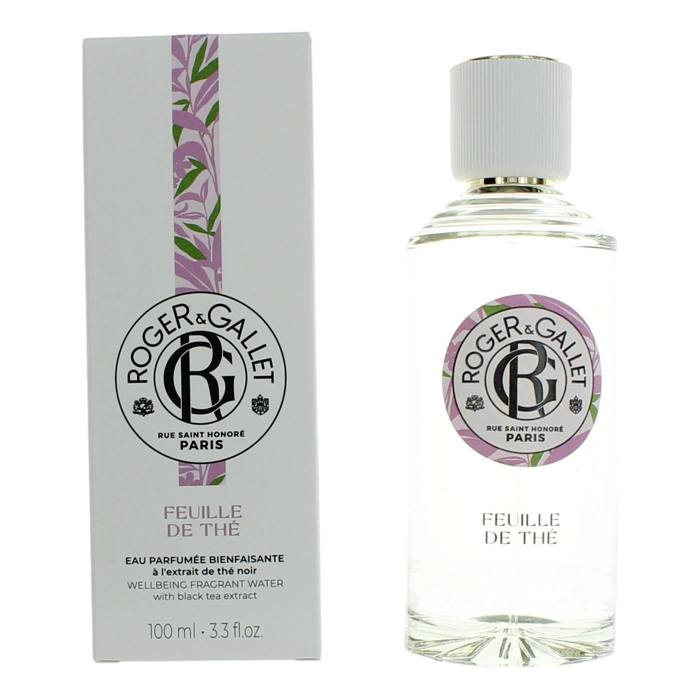 Photo of Roger & Gallet Feuille De The, 3.3oz Eau Parfumee Spray for Unisex