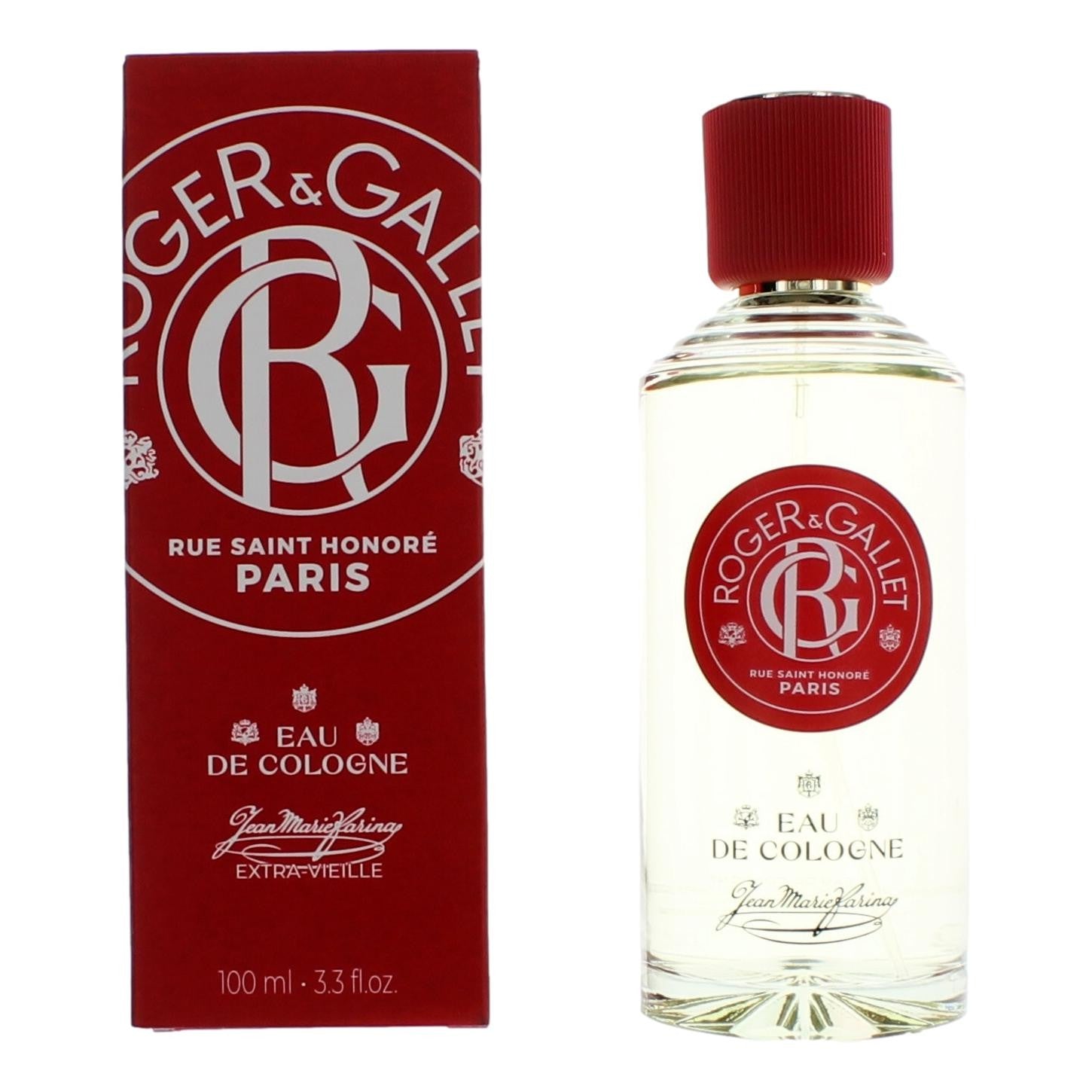 Photo of Roger & Gallet Jean Marie Farina, 3.3oz Eau De Cologne Spray for Unisex