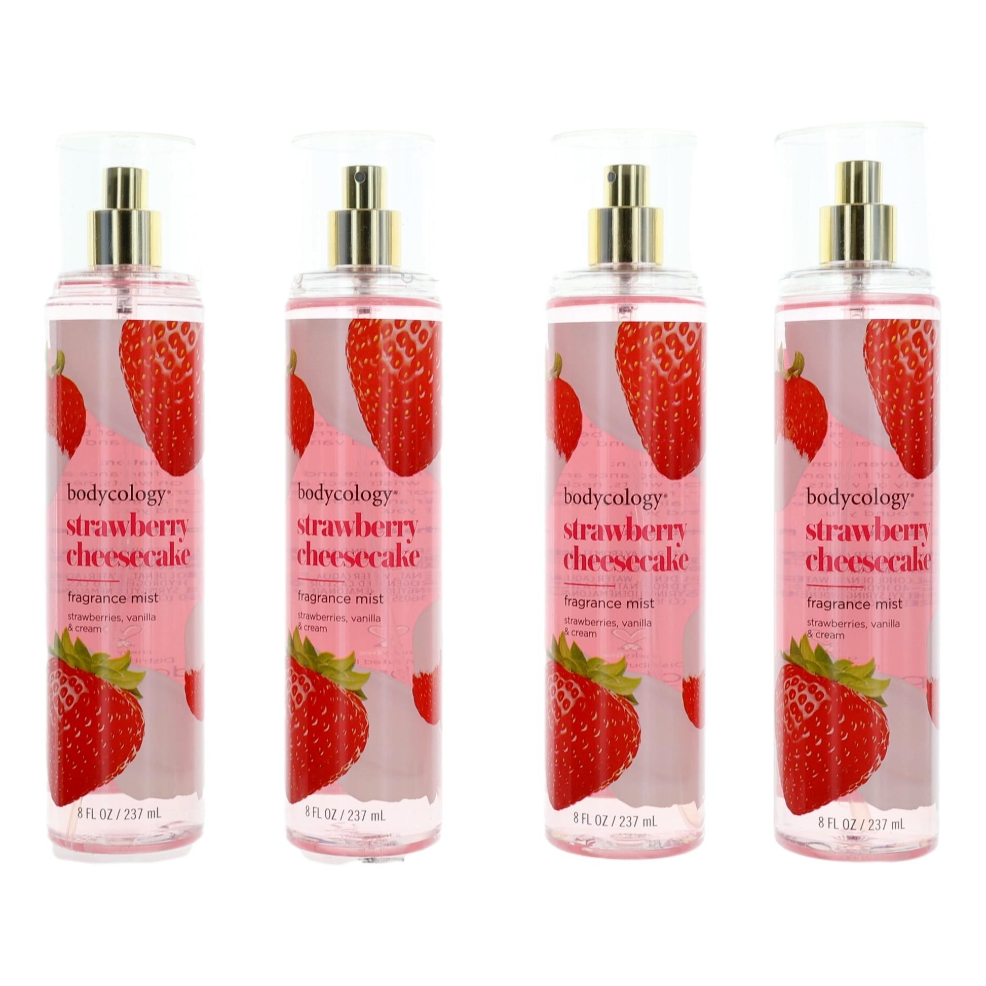 Photo of Strawberry Cheesecake by Bodycology, 4 Pack 8 oz Fragrance Mist women