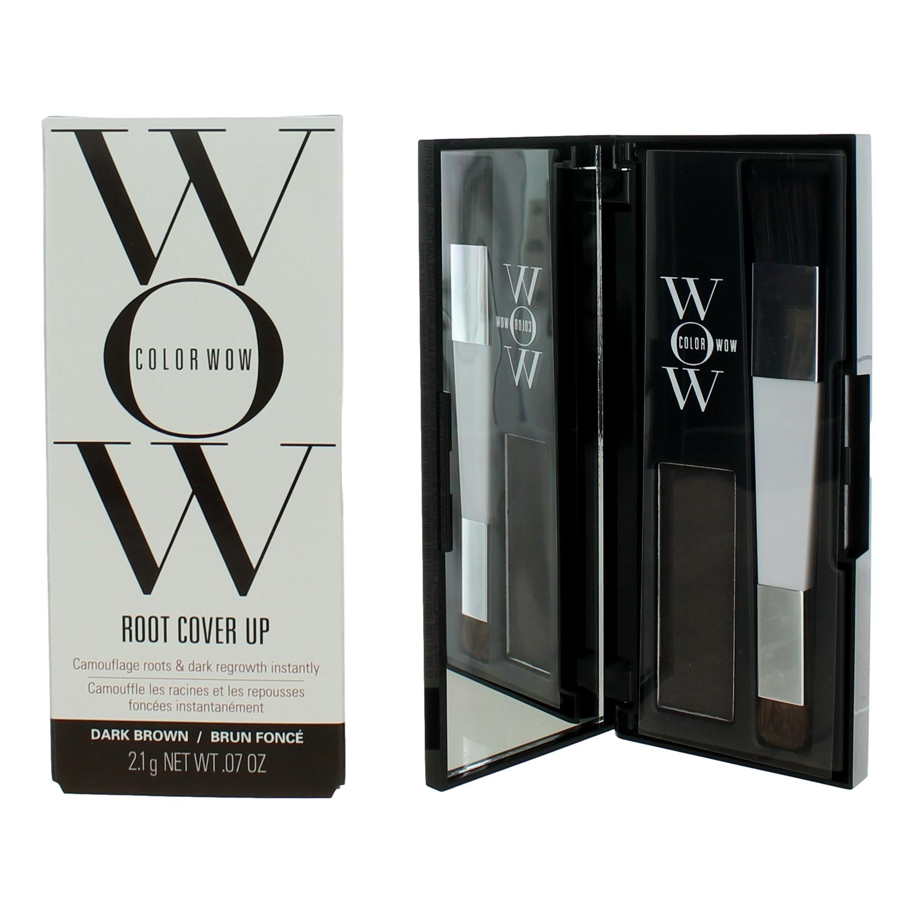 Photo of Color Wow Root Cover Up by Color Wow, .07 oz Root Coverup Powder- Dark Brown
