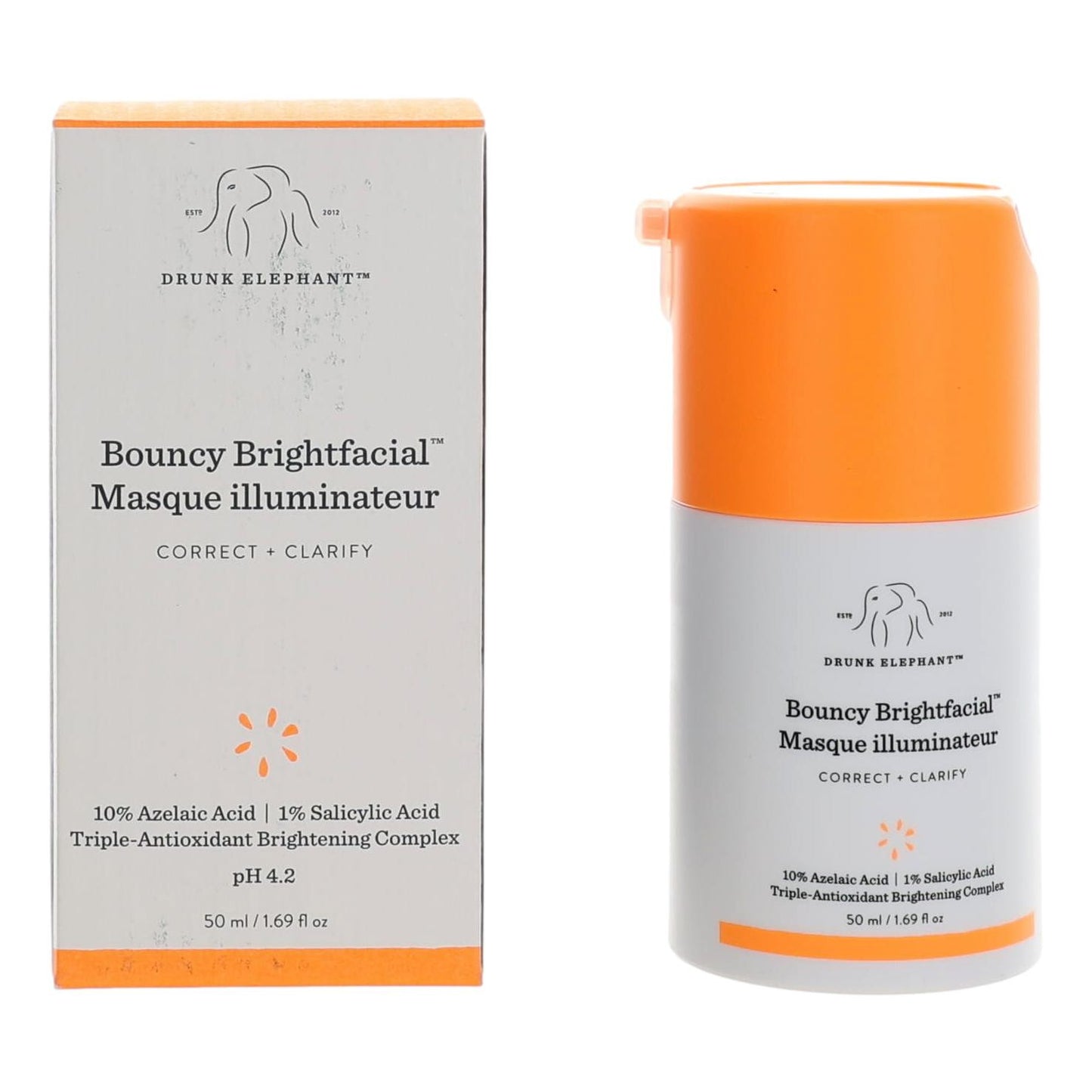 Photo of Drunk Elephant Bouncy Brightfacial by Drunk Elephant, 1.69oz Face Mask