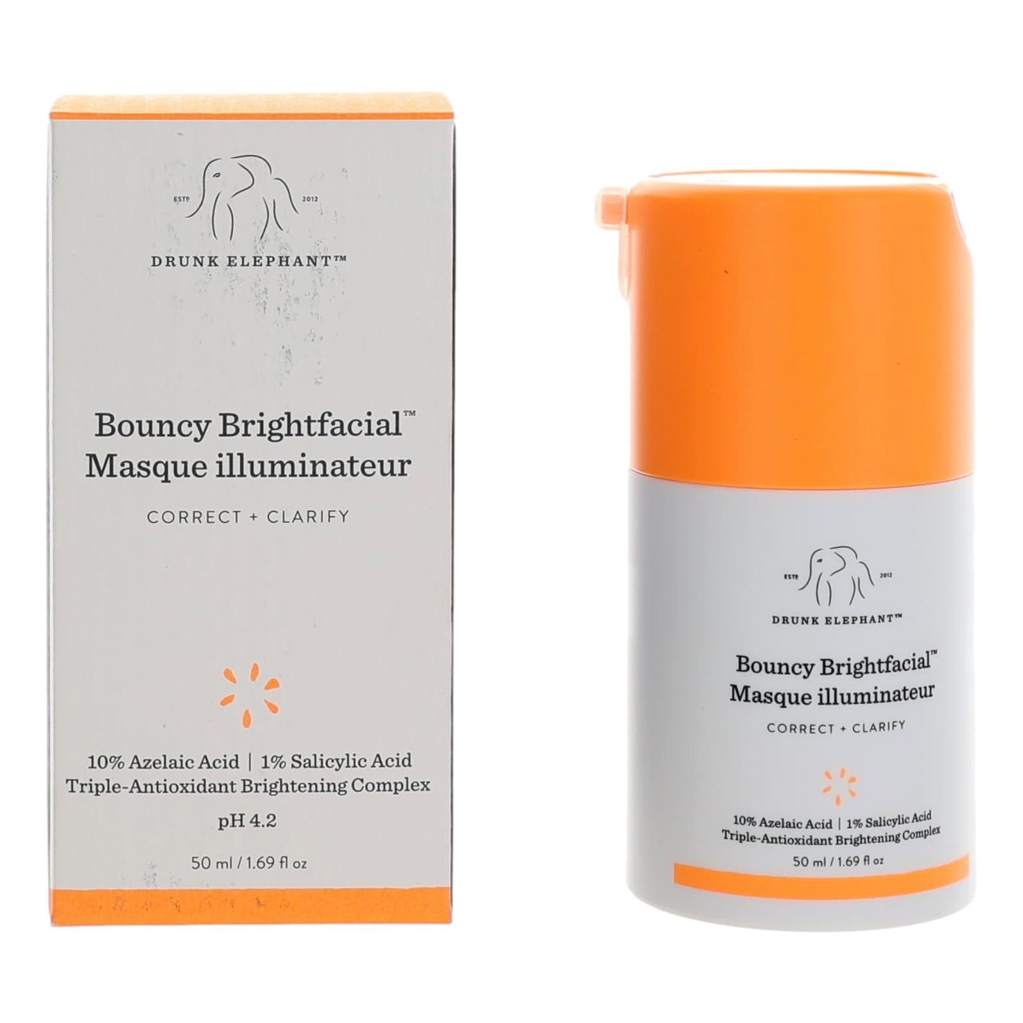 Photo of Drunk Elephant Bouncy Brightfacial by Drunk Elephant, 1.69oz Face Mask