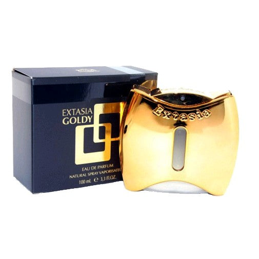 Photo of Extasia Goldy by New Brand, 3.4 oz EDP Spray for Women