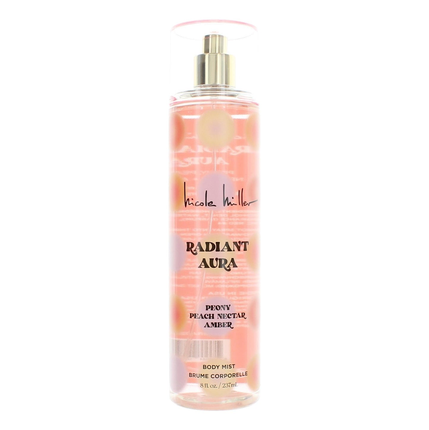 Photo of Radiant Aura by Nicole Miller. 8 oz Body Mist for Women