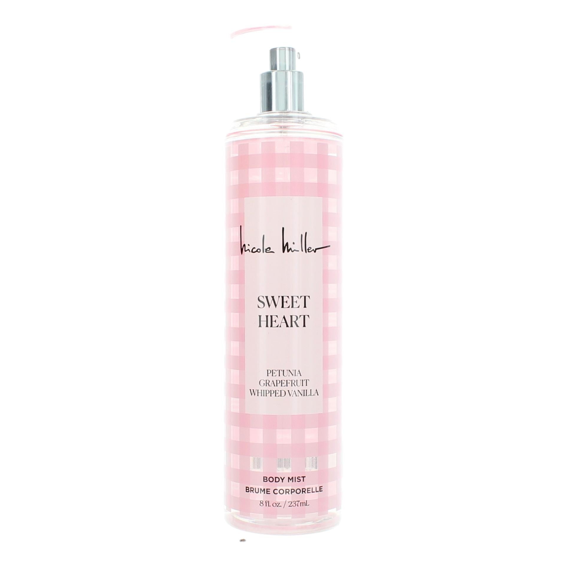 Photo of Sweet Heart by Nicole Miller. 8 oz Body Mist for Women