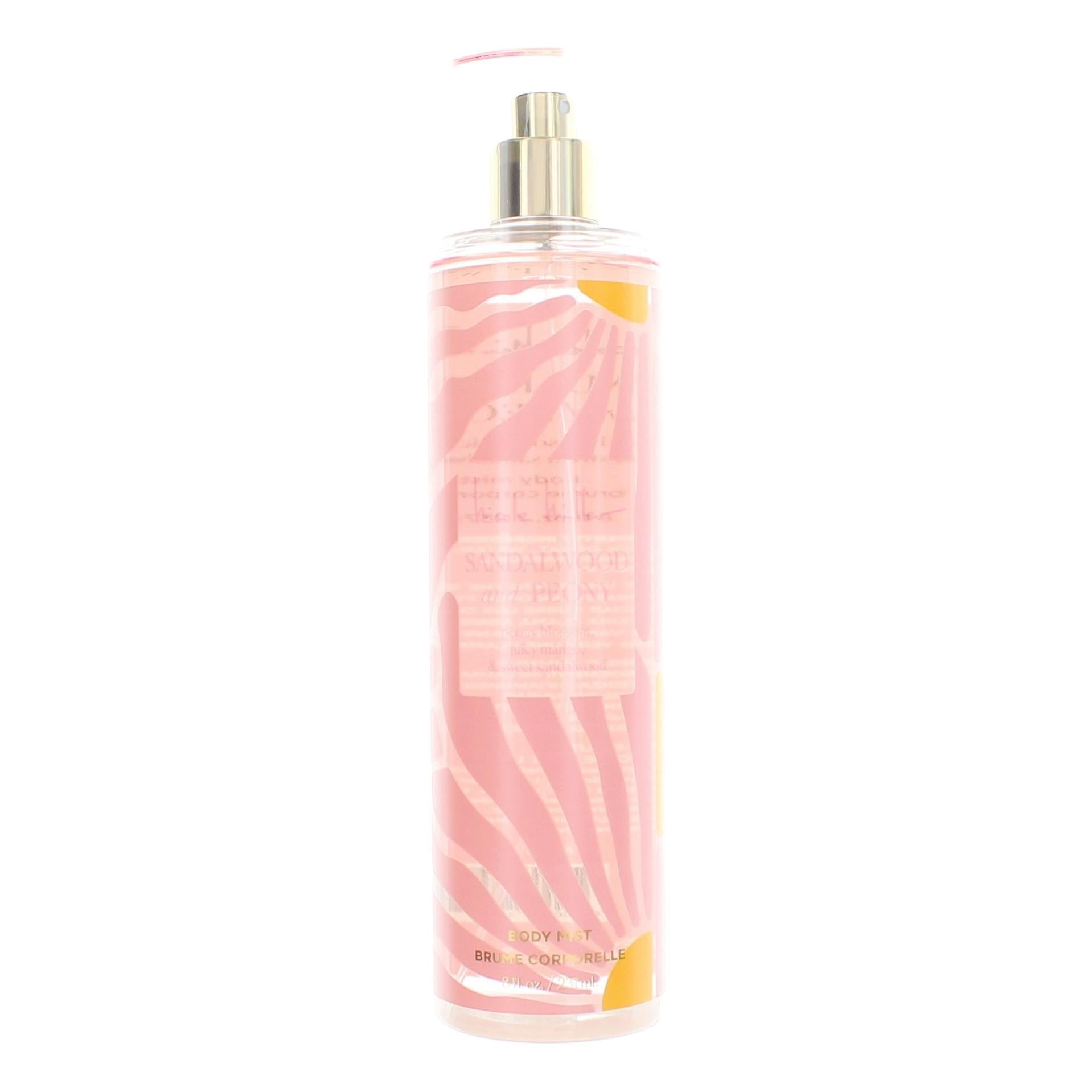 Photo of Sandalwood and Peony by Nicole Miller, 8 oz Body Mist for Women