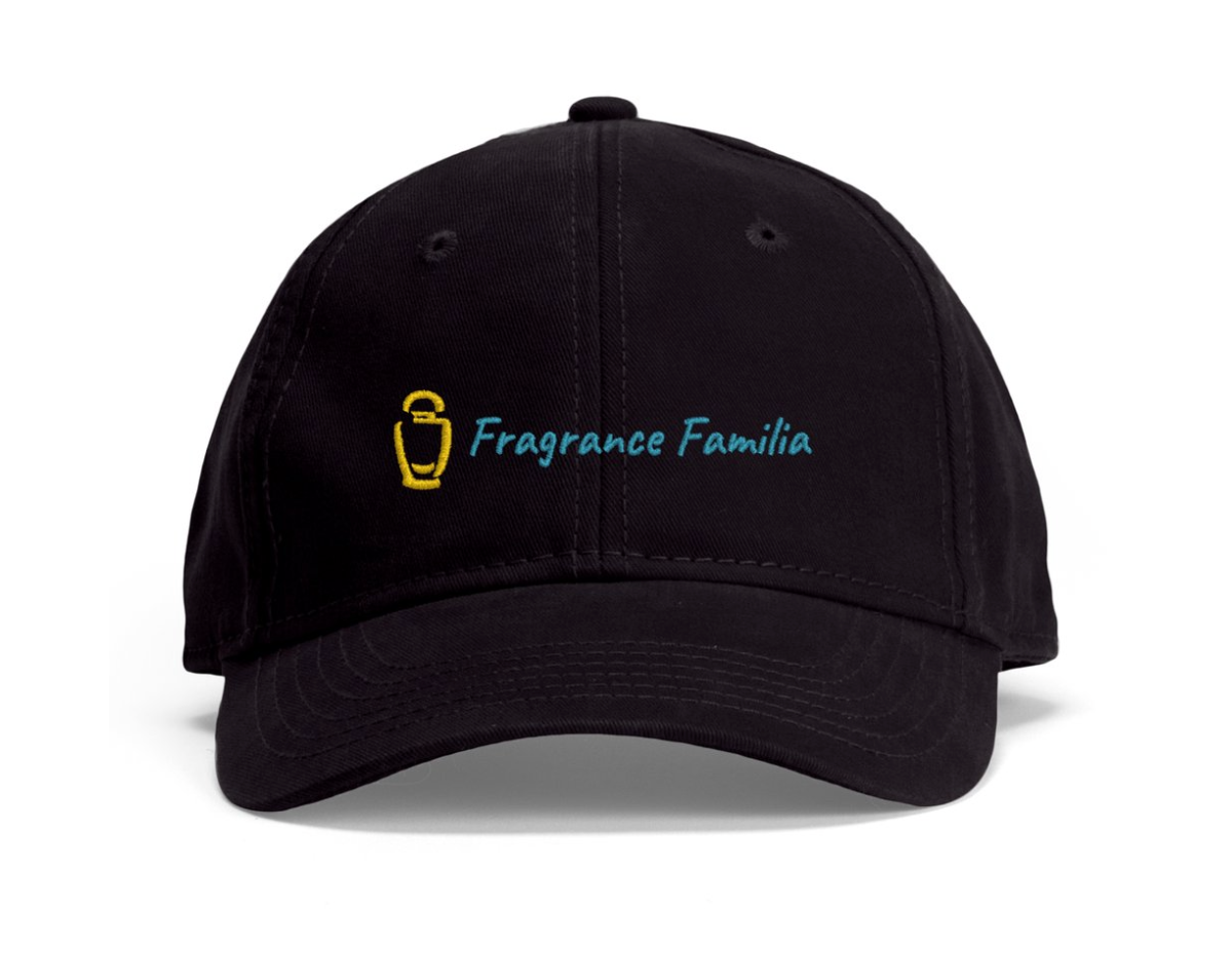 fragrance familia branded black hat 