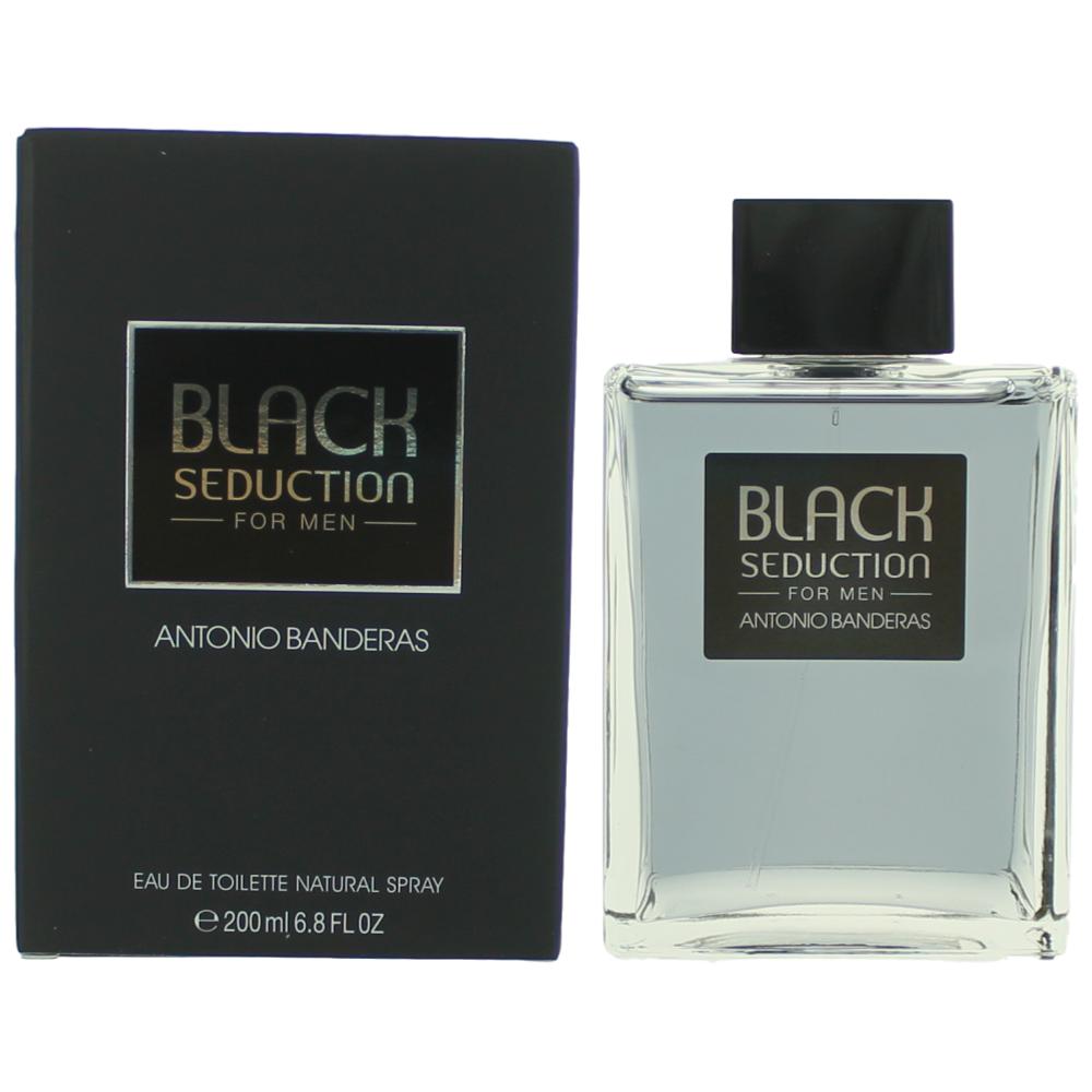 Bottle of Seduction in Black by Antonio Banderas, 6.8 oz Eau de Toilette Spray for Men