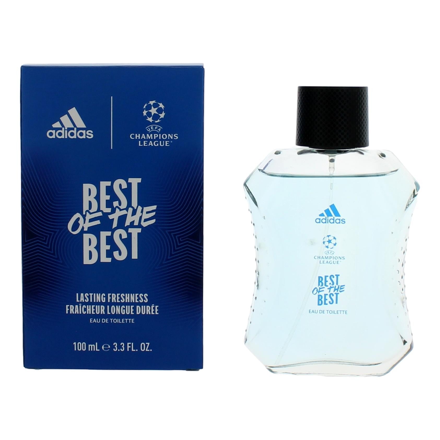 Bottle of Adidas Champions League Best of the Best by Adidas, 3.3 oz Eau De Toilette Spray for Men