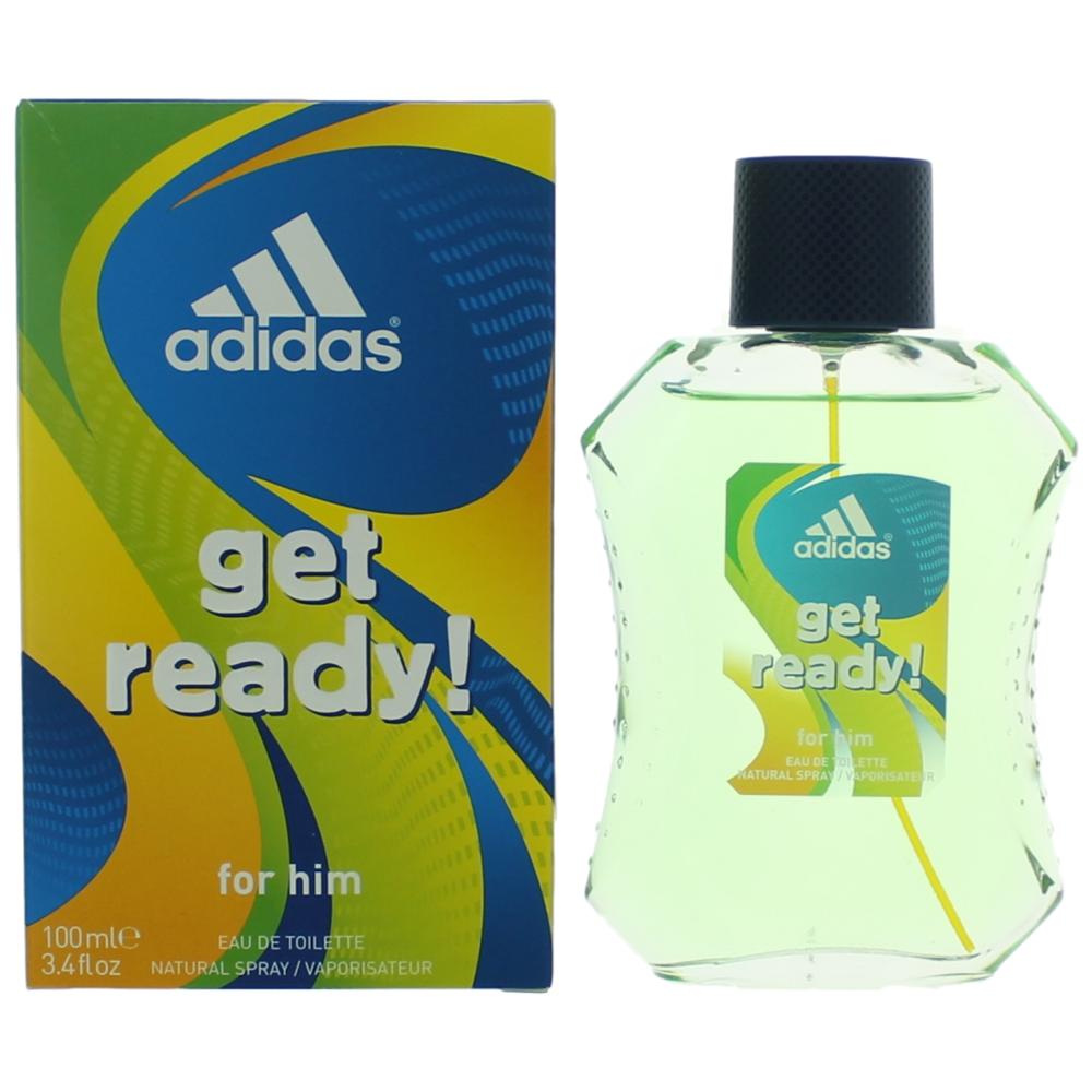 Bottle of Adidas Get Ready by Adidas, 3.4 oz Eau De Toilette Spray for Men