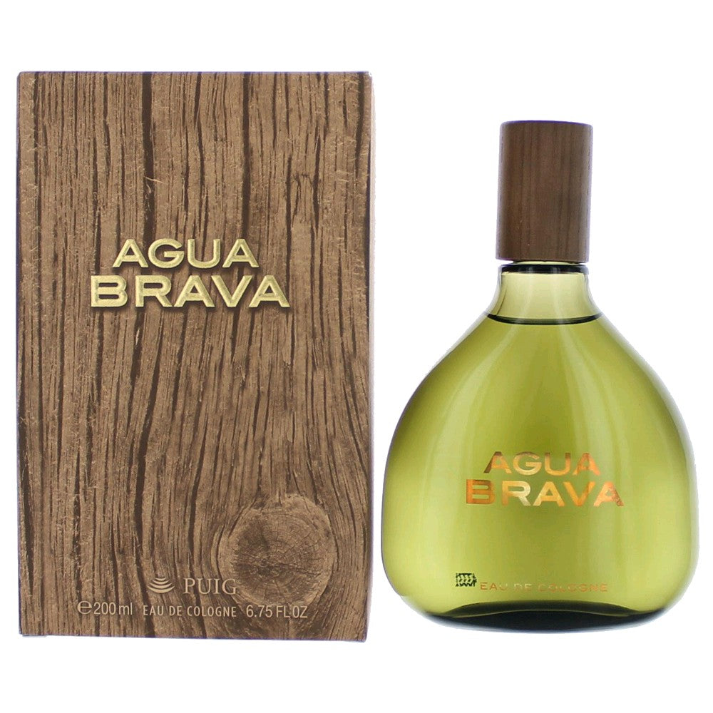 Bottle of Agua Brava by Antonio Puig, 6.7 oz Eau De Cologne Splash for Men