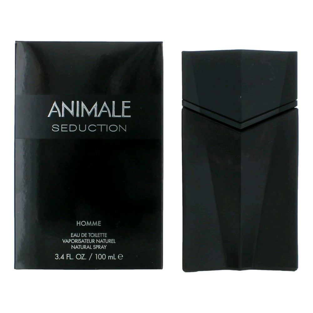 Bottle of Animale Seduction by Animale, 3.4 oz Eau De Toilette Spray for Men