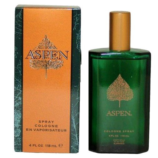 Bottle of Aspen by Coty, 4 oz Cologne Spray for Men