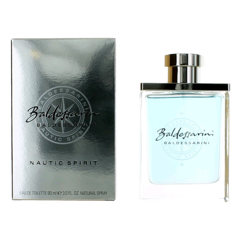 Bottle of Baldessarini Nautic Spirit by Baldessarini, 3 oz Eau De Toilette Spray for Men