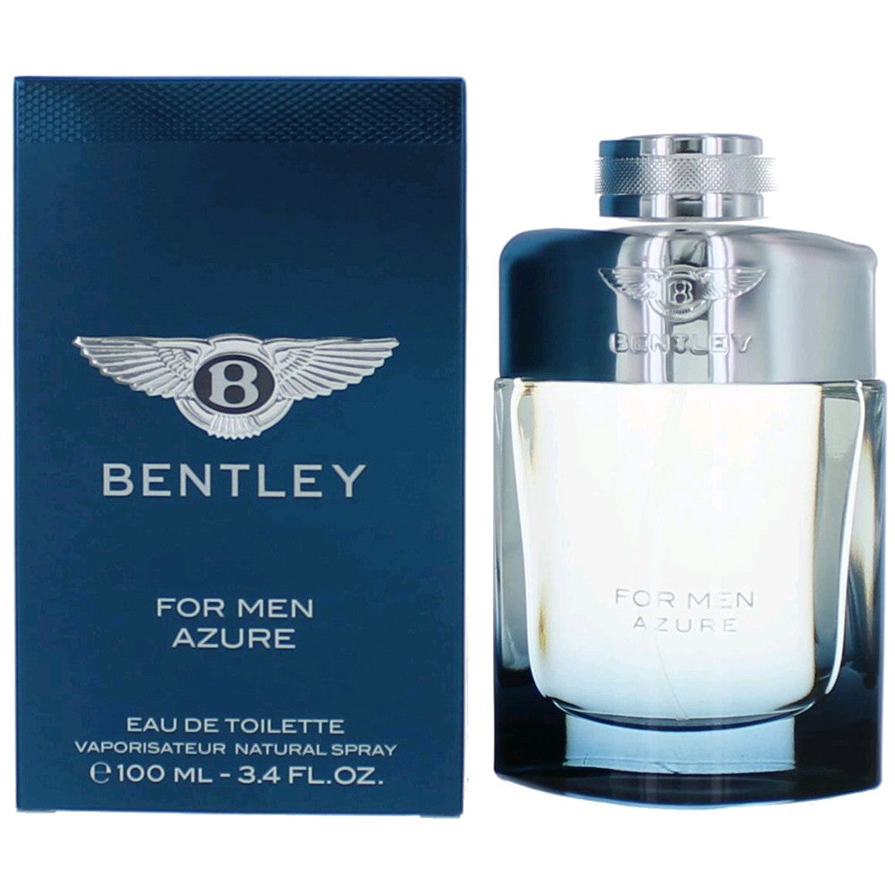 Bottle of Bentley Azure by Bentley, 3.4 oz Eau De Toilette Spray for Men