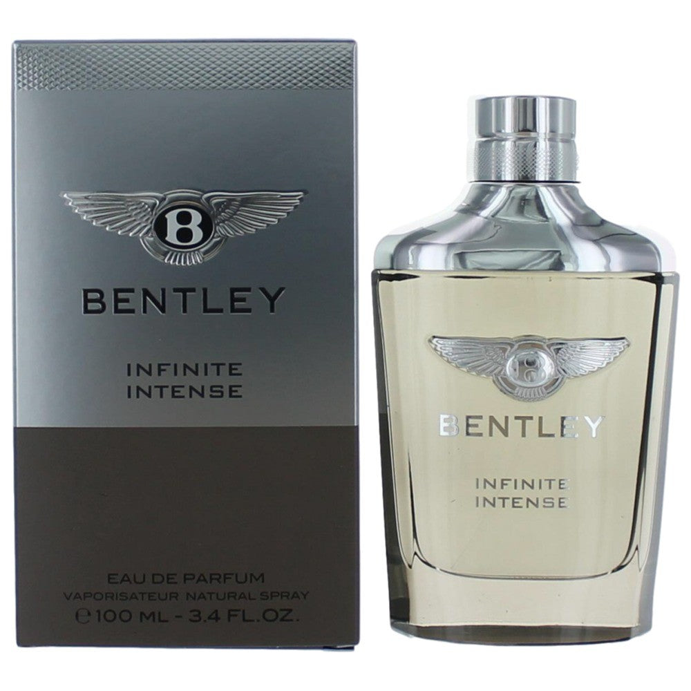 Bottle of Bentley Infinite Intense by Bentley, 3.4 oz Eau De Parfum Spray for Men