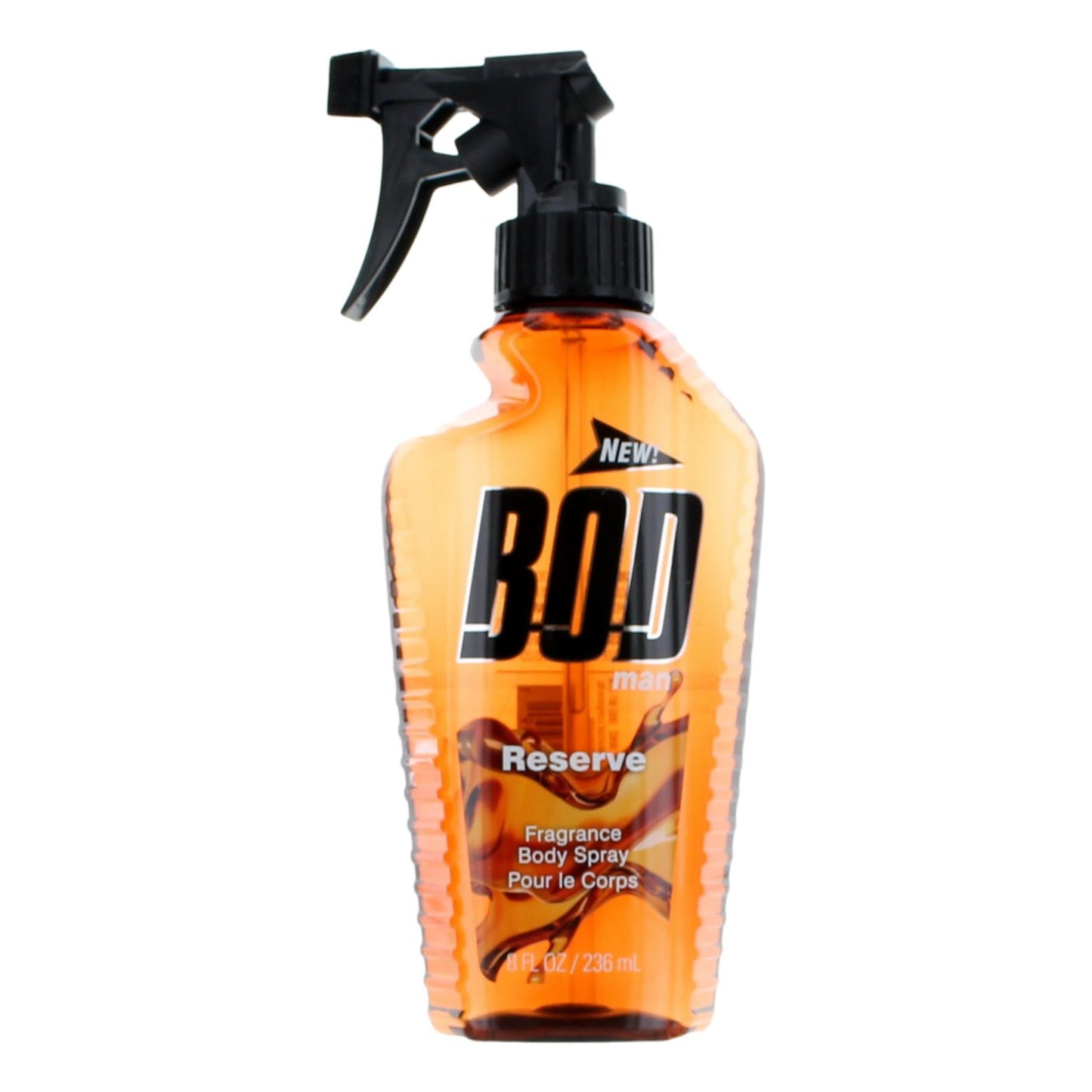 Bottle of Bod Man Reserve by Parfums De Coeur, 8 oz Fragrance Body Spray for Men
