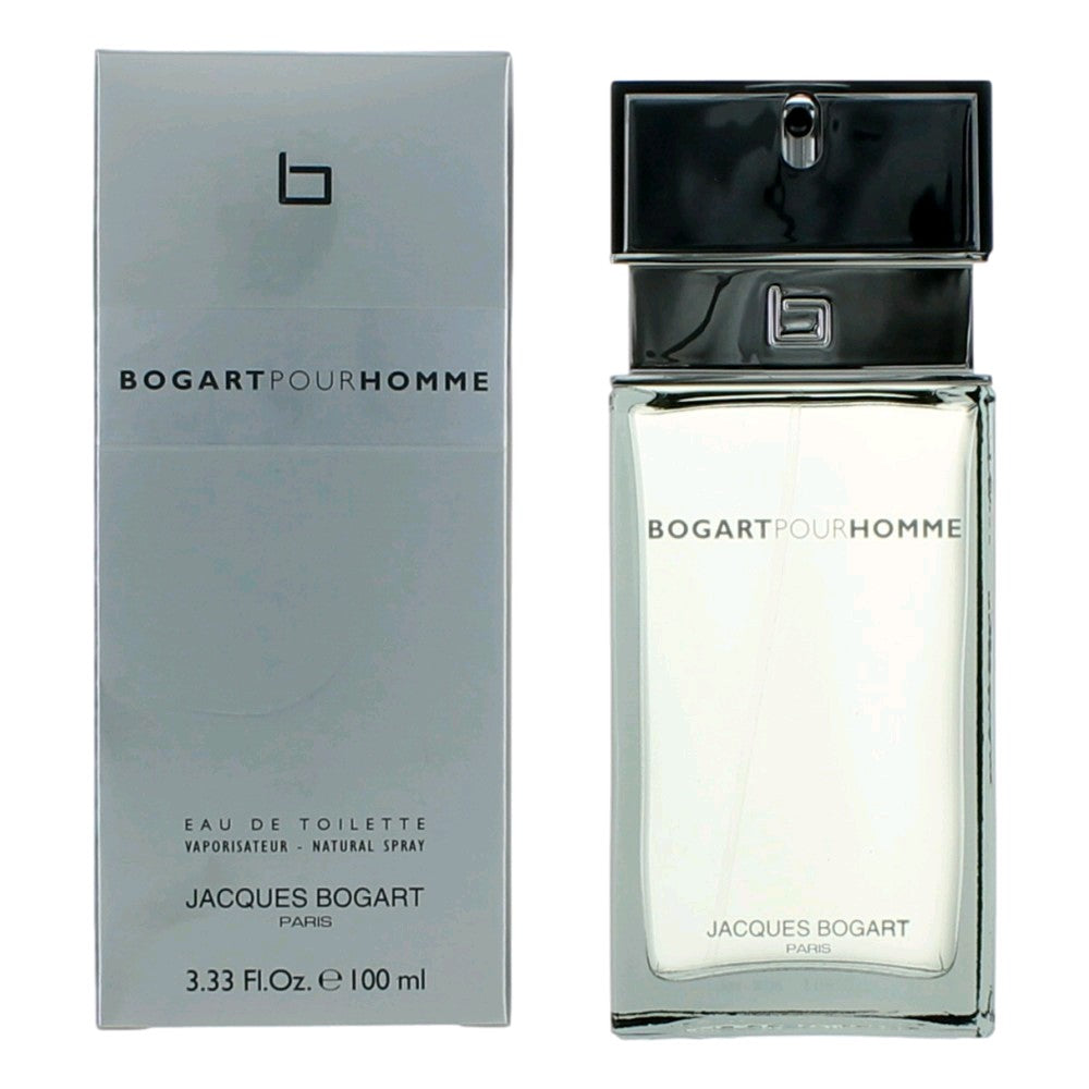 Bottle of Bogart Pour Homme by Jacques Bogart, 3.3 oz Eau De Toilette Spray for Men