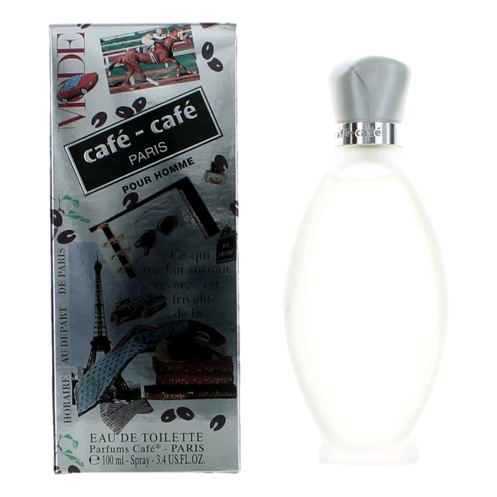 Bottle of Cafe Cafe Paris by Cafe, 3.4 oz Eau De Toilette Spray for Men