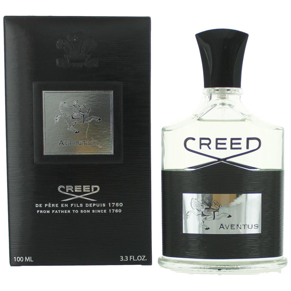 bottle of creed aventus ranked as best creed fragrance
