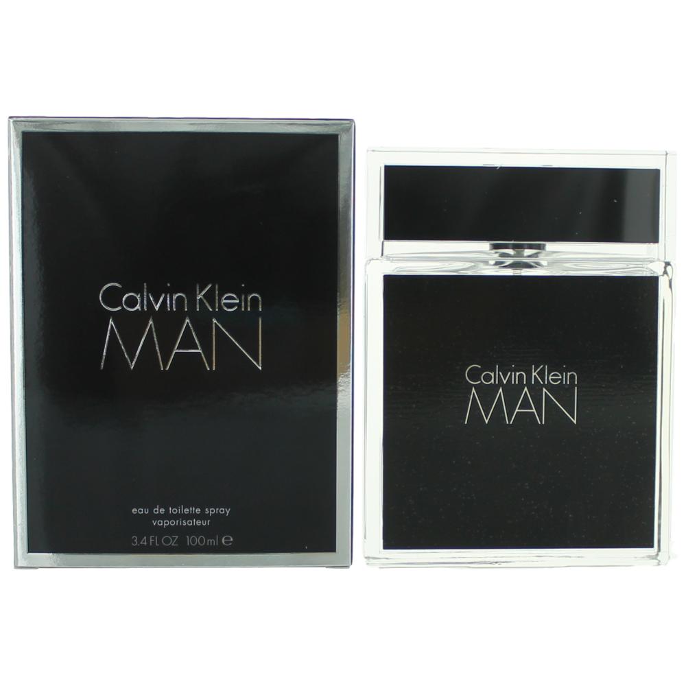 Bottle of Calvin Klein Man by Calvin Klein, 3.4 oz Eau De Toilette Spray for Men