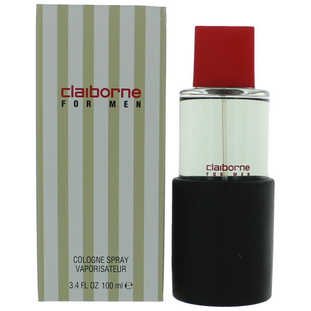 Bottle of Claiborne Pour Homme by Liz Claiborne, 3.4 oz Cologne Spray for Men