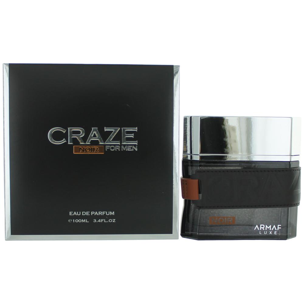 Bottle of Craze Noir by Armaf, 3.4 oz Eau De Parfum Spray for Men