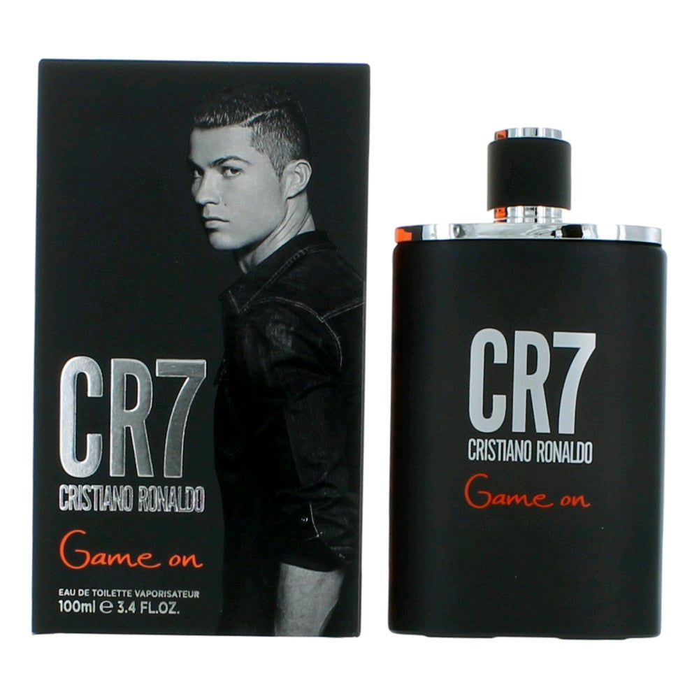 Bottle of CR7 Game On by Cristiano Ronaldo, 3.4 oz Eau De Toilette Spray for Men