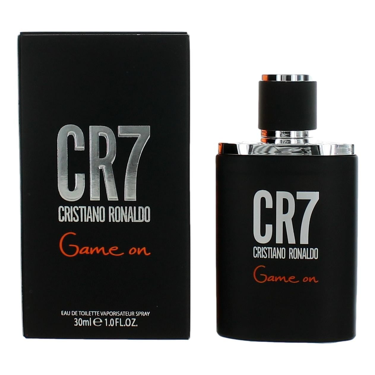 Bottle of CR7 Game On by Cristiano Ronaldo, 1 oz Eau De Toilette Spray for Men