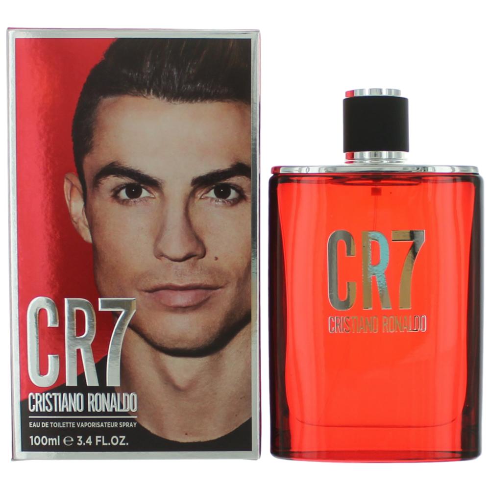 Bottle of CR7 by Cristiano Ronaldo, 3.4 oz Eau De Toilette Spray for Men