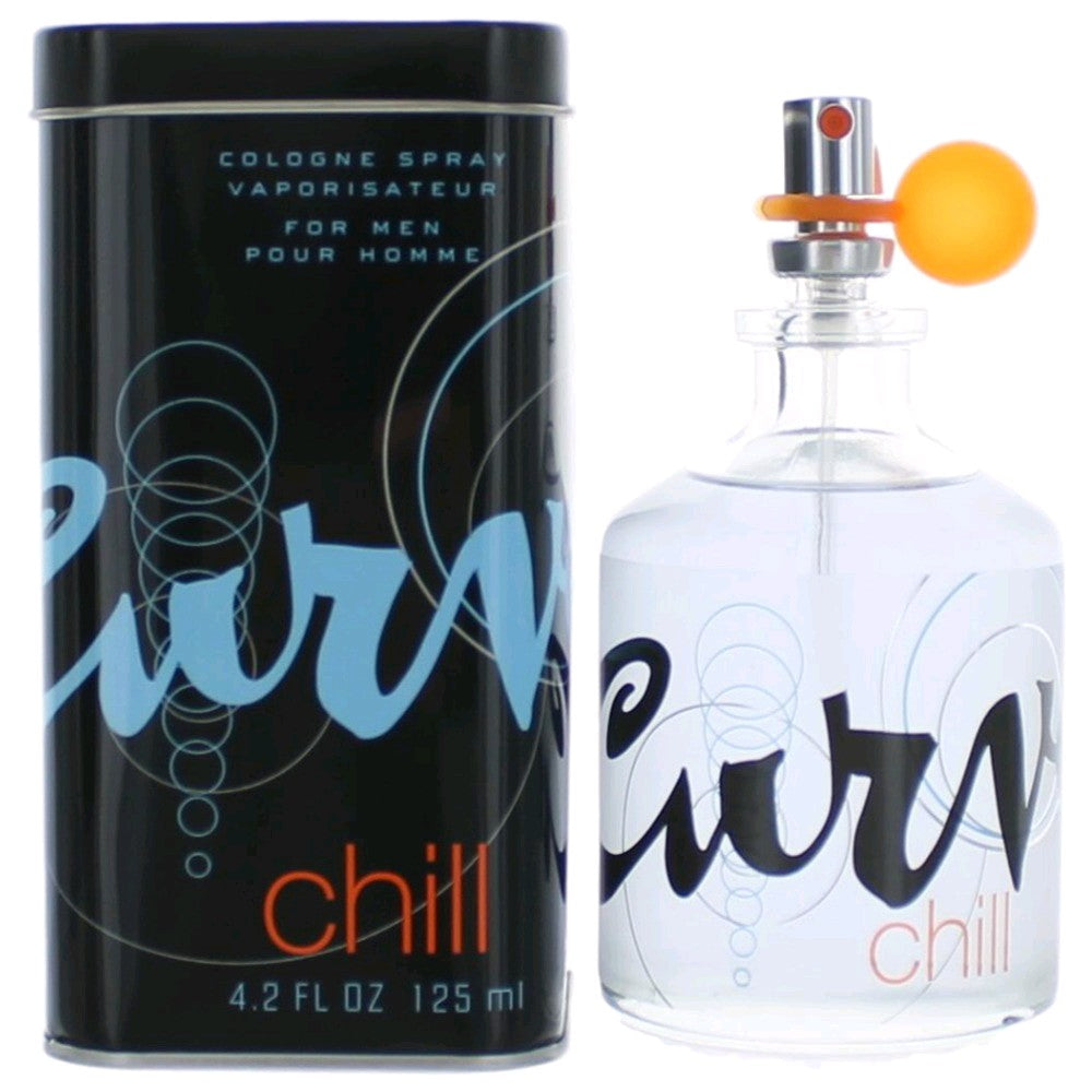 Bottle of Curve Chill by Liz Claiborne, 4.2 oz Cologne Spray for Men