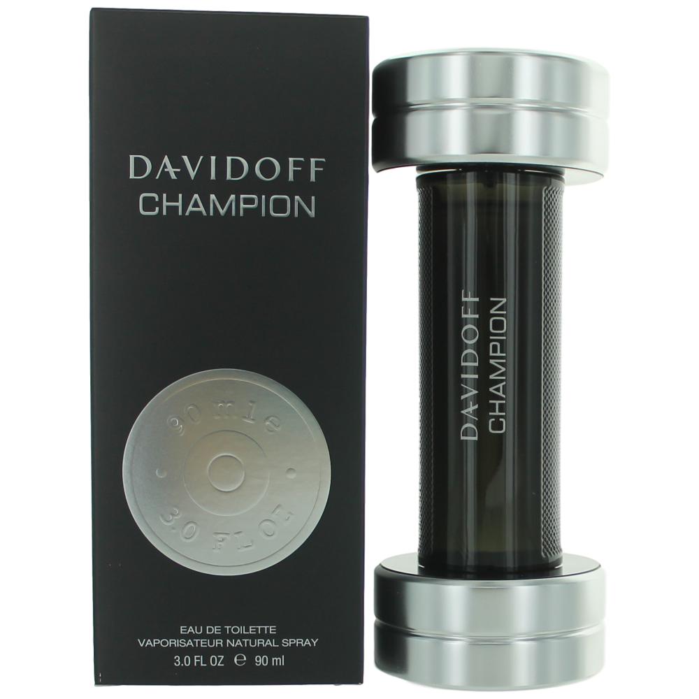 Bottle of Champion by Davidoff, 3 oz Eau De Toilette Spray for Men
