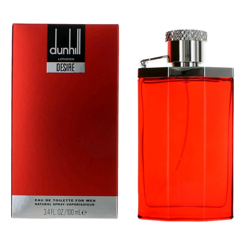 Bottle of Desire by Alfred Dunhill, 3.4 oz Eau De Toilette Spray for Men