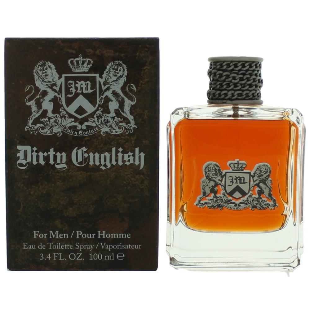 Bottle of Dirty English by Juicy Couture, 3.4 oz Eau De Toilette Spray for Men
