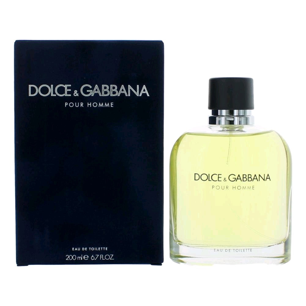 Bottle of Dolce & Gabbana by Dolce & Gabbana, 6.7 oz Eau De Toilette Spray for Men