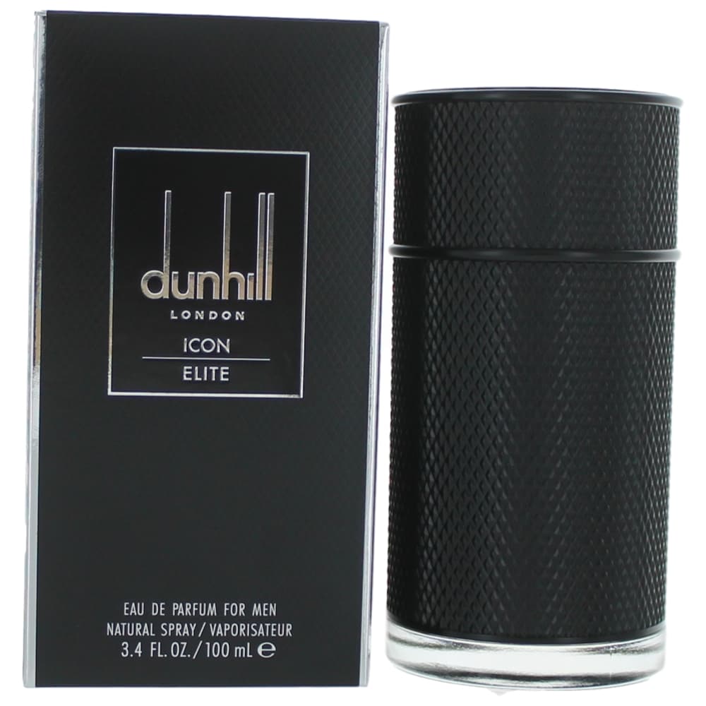 Bottle of Dunhill Icon Elite by Alfred Dunhill, 3.4 oz Eau De Parfum Spray for Men