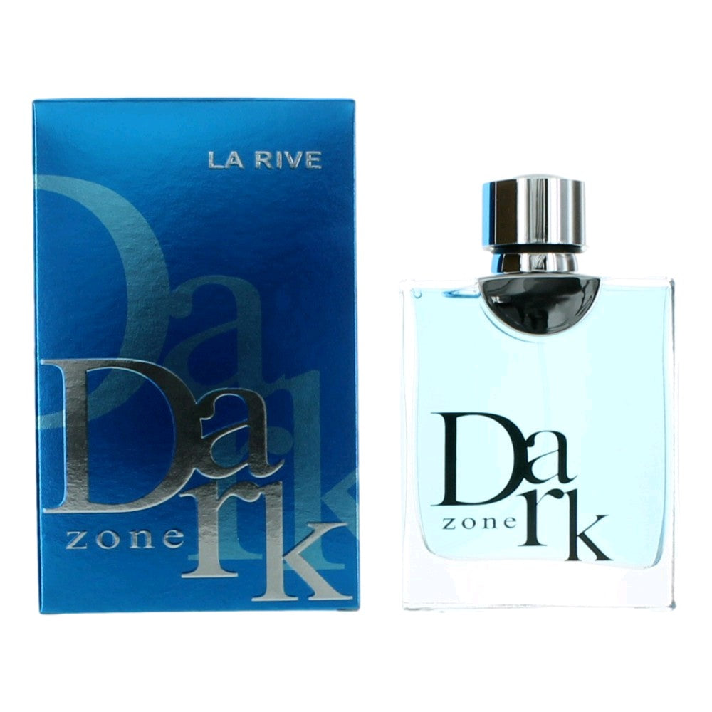 Bottle of Dark Zone by La Rive, 3 oz Eau De Toilette Spray for Men