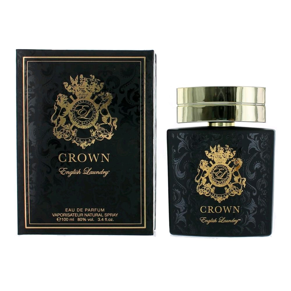 Bottle of Crown by English Laundry, 3.4 oz Eau De Parfum Spray for Men