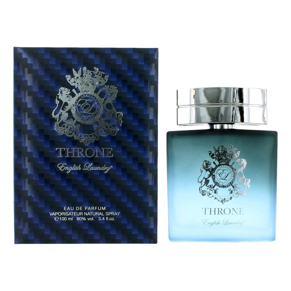 Bottle of Throne by English Laundry, 3.4 oz Eau De Parfum Spray for Men