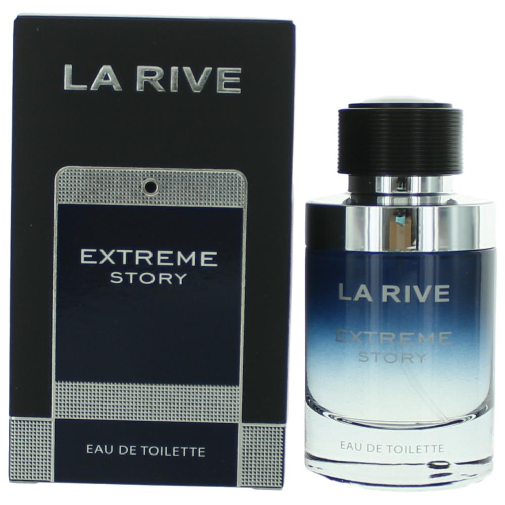 Bottle of Extreme Story by La Rive, 2.5 oz Eau De Toilette Spray for Men