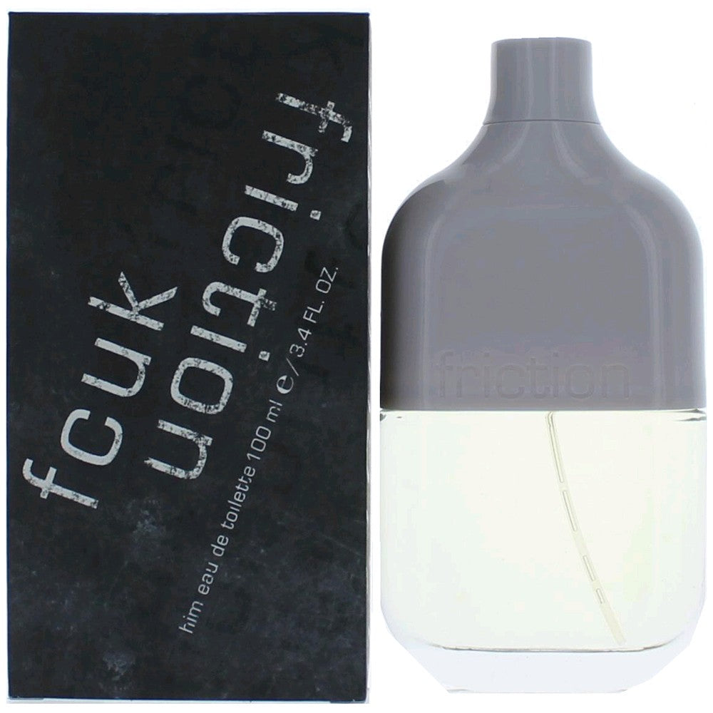 Bottle of FCUK Friction by French Connection, 3.4 oz Eau De Toilette Spray for Men